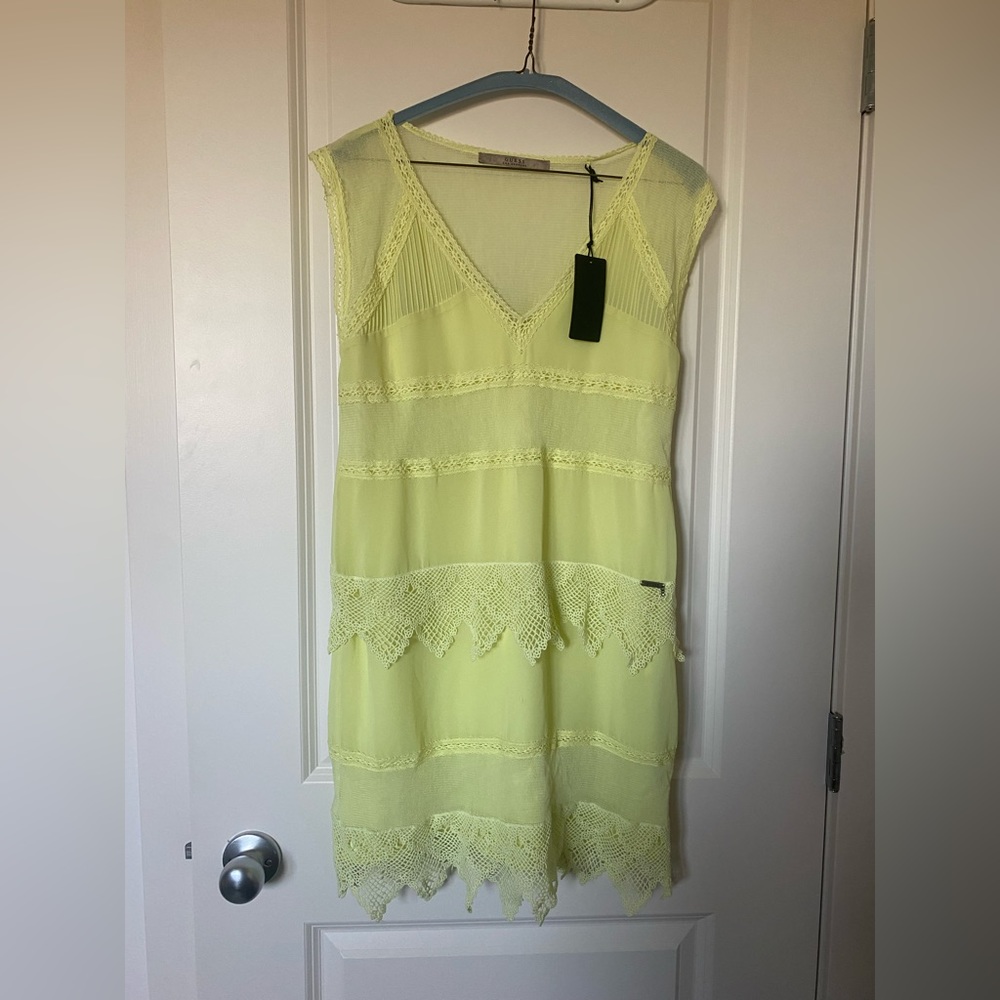 Guess Butter Yellow Dress